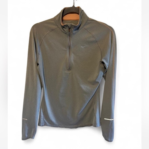 Nike Grey Half-Zip Pullover - Picture 10 of 13